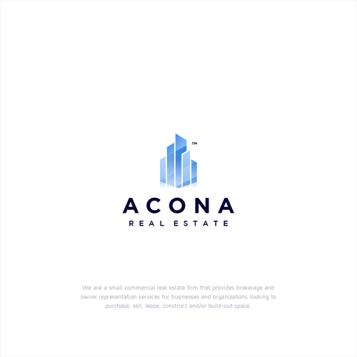 Design ACONA Real Estate Advisors (AREA) logo contest di senia®