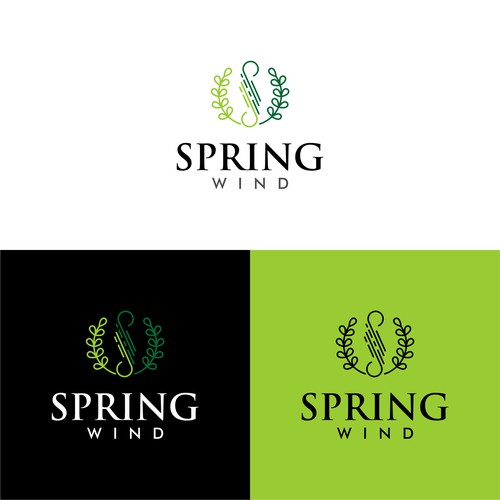 Spring Wind Logo デザイン by Rusmin05