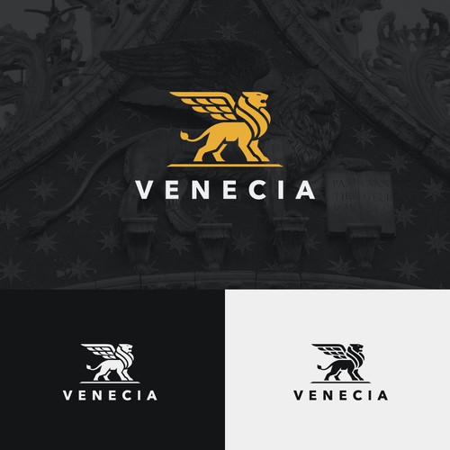 Venice - magnificent lion with wings Design by D GFX