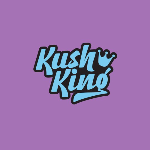 Design a logo for "Kush King", a cannabis vape brand Design by puckish
