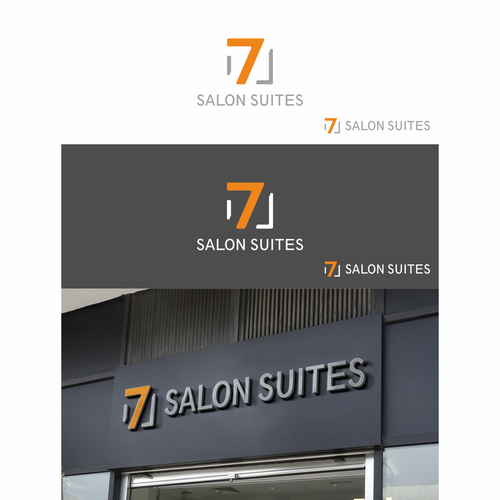 7 Salon Suites Logo Design by suprisz