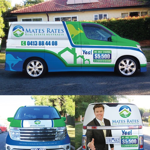 Create a Fun and Eye Catching Wrap for a Cool Van! Design by GraphicVolver