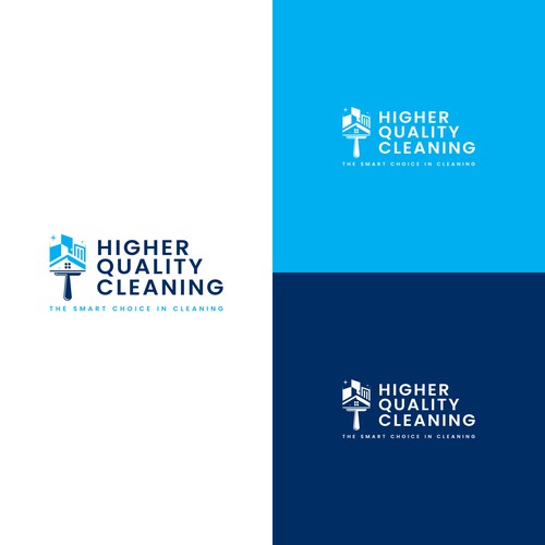 Eye catching logo design for cleaning business Design by MisterR