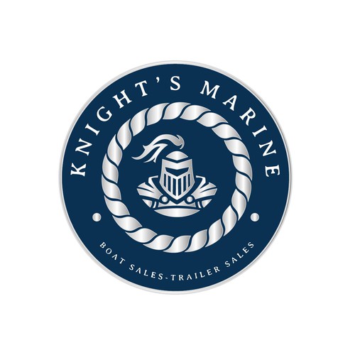 Knight Marine Logo Design by pedroferreirafonseca