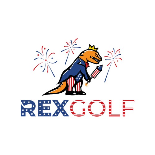 Fourth of July Themed Logo Design by danoveight