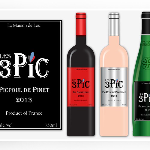 Product label contest entry by Karl Vallee