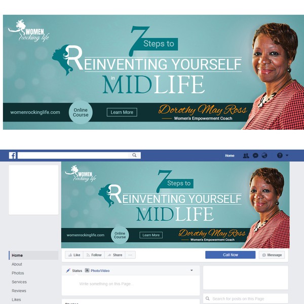 Design by Nidzdesigns titled "Facebook cover"