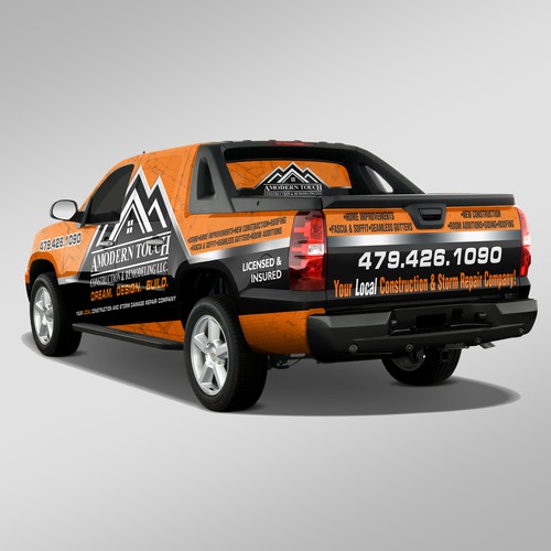 Design a Truck Wrap Design by Lumina CreAtive