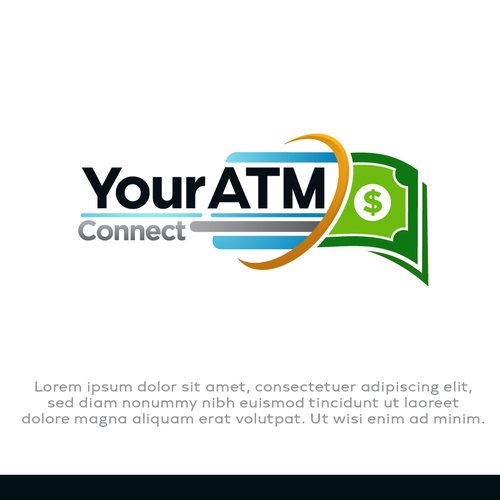 ATM Logo Design by B"n"W