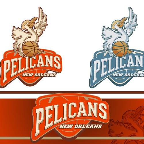 Freshinnetさんの99designs community contest: Help brand the New Orleans Pelicans!!デザイン