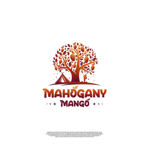 Mahogany Mango, Glow in the Dark Supplies, Festival, Glamping/Camping and Kids Room Fun Market Design by Enigma Graphic™