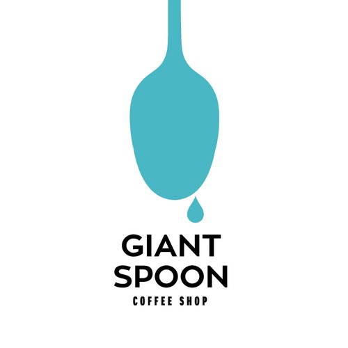 Design a logo for Giant Spoon, a coffee shop based in Santa Fe Design by Fortuna Design