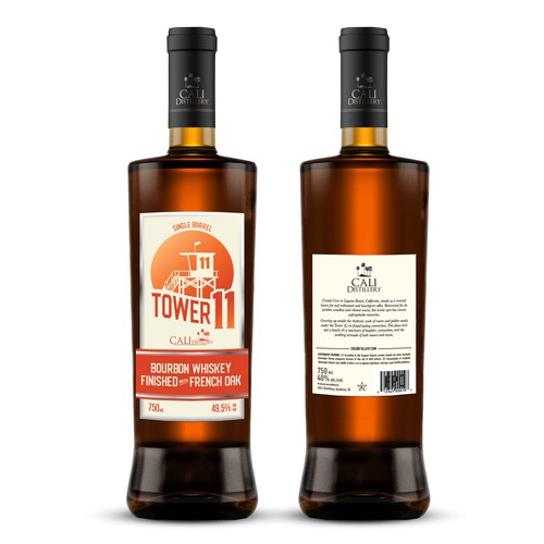 Design a new California Whiskey Label Design by JBW_DESIGN