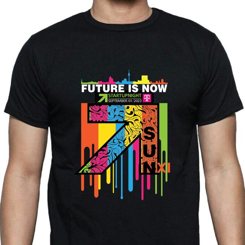 Design an artful event t-shirt, which should be a memorabilia and a piece of art itself Design by hlnd