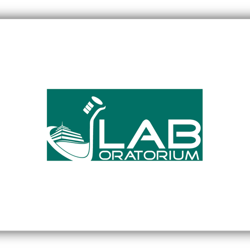 logo for "Laboratorium" or "Lab" Design by AC™