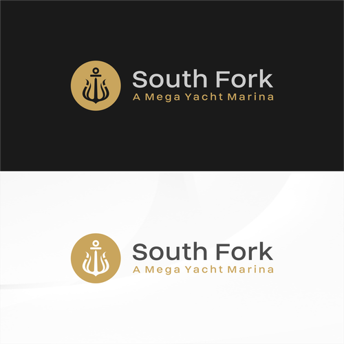 Design logo for newest and greatest mega-yacht marina in yachting capital of world.  Onward work. Design by Ling''