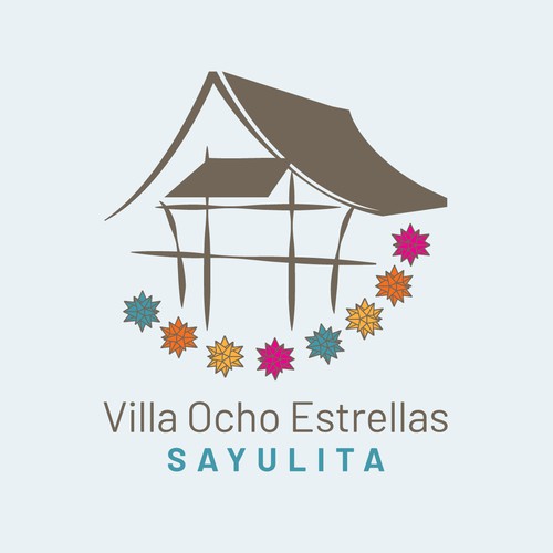 Logo for the Ultimate Luxury Mexican Vacation Villa Design by Ele Design