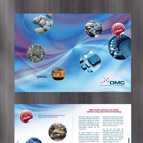 Corporate Brochure - B2B, Technical  Diseño de windcreation