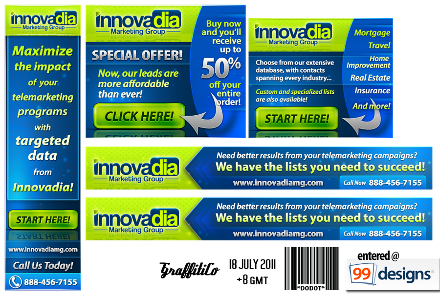Banner Ad Wanted For Marketing Services Company Banner Ad Contest