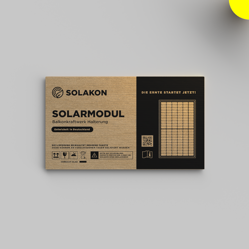 Create a nice Packaging Design for Solar Panels Design by Ahmed.elroumi