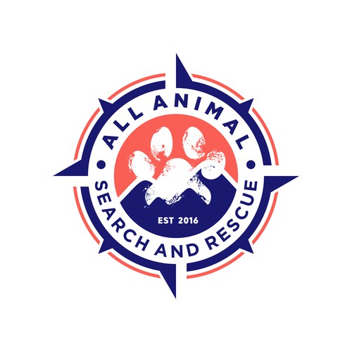 Brand refresh for an animal search and rescue group Design by EdRisk 99