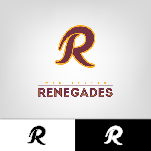 Community Contest: Rebrand the Washington Redskins  Design por Pantascope