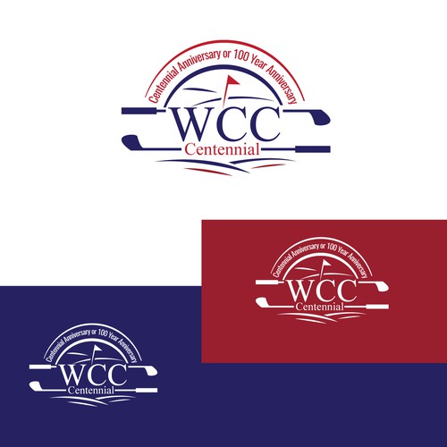 Design di Centennial Anniversary Logo di Web Hub Solution