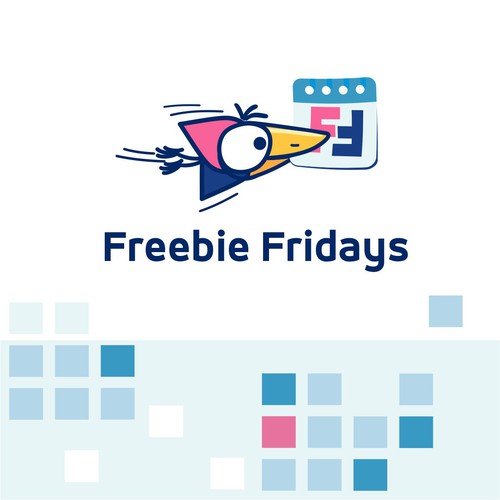 Freebie Fridays - Fun Modern Logo that grabs attention! :) Design by Dmitri Cezaro