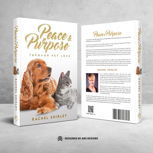 Pet Loss Book - Guaranteed Winner - Book Cover Project Design by ArsDesigns!