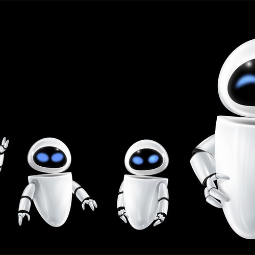 Eve Clone From Wall-E Diseño de JACK - Fstudio