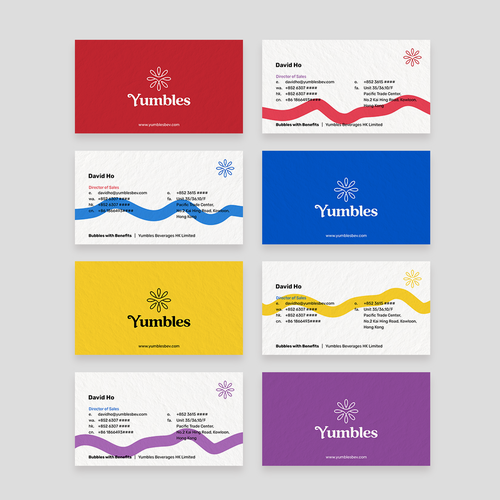 Create a Business Card for Yumbles! A Young Dynamic Fermented Foods Company Based in Hong Design por Aksara Studio