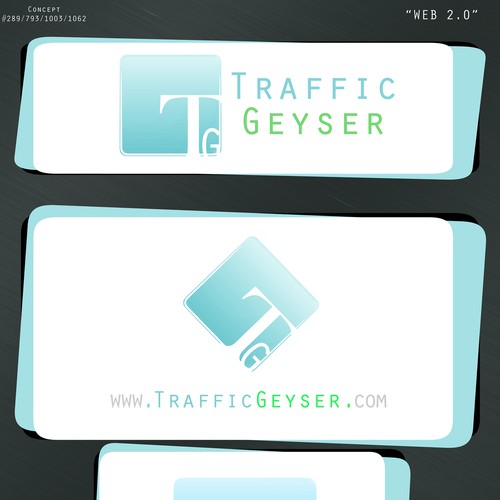 T-R-A-F-F-I-C   g-e-y-s-e-r  Logo Design by Toonstar