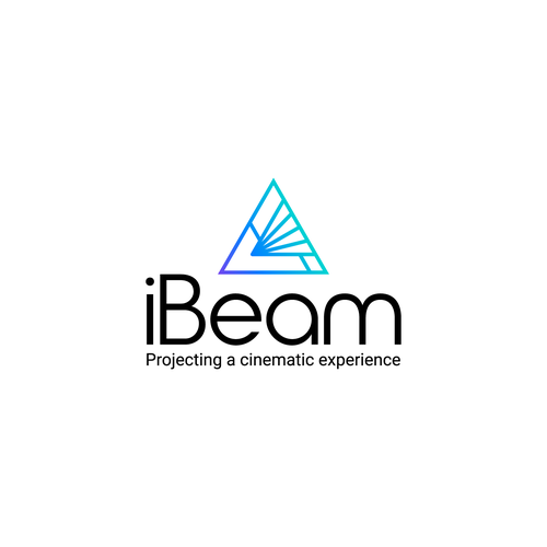 I-Beam Wireless projector LOGO competition Design by Grapismo