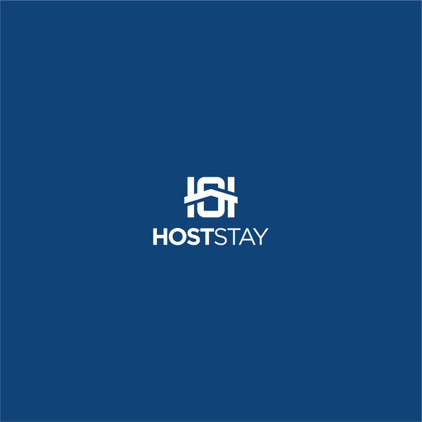 Design by D-Jhan titled "creative letter HS for HOST STAY, Home stay"