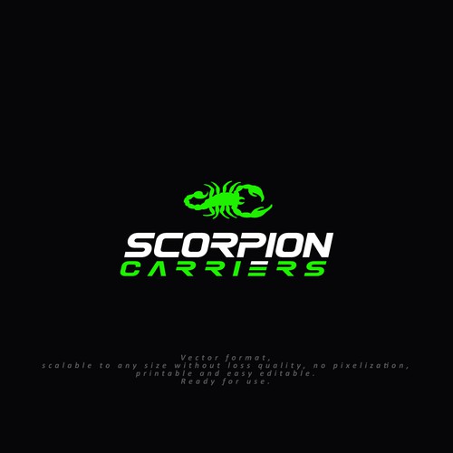 Scorpion Carriers - Trucking Company Design by NEXNEX