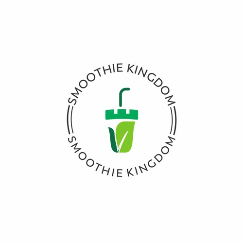 Logo for New Restaurant: Smoothie Kingdom Diseño de Studio.Shahbaz™