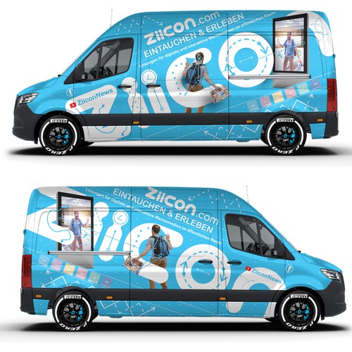 Car, truck or van wrap contest entry by AdrianC_Designer✅