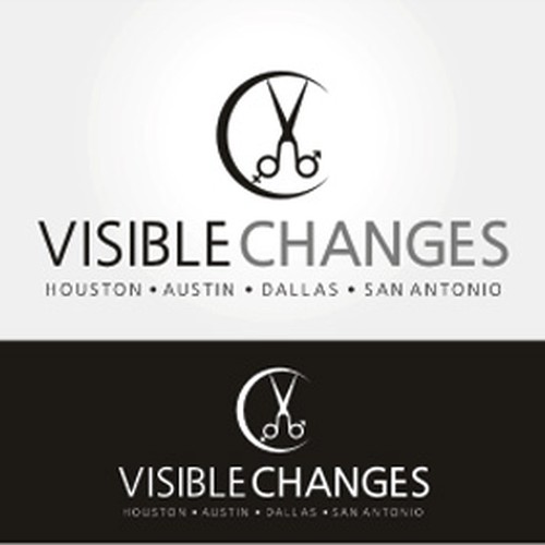 Create a new logo for Visible Changes Hair Salons Design por Heri_udaza