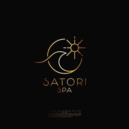 Sophisticated, Sun themed logo needed for holistic, woman-owned, spa Design by pleesiyo