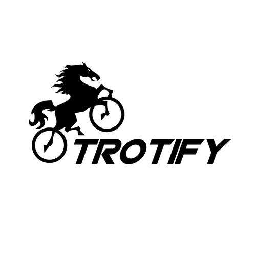 Design di TROTIFY needs an awesome bicycle horse logo! di hattori