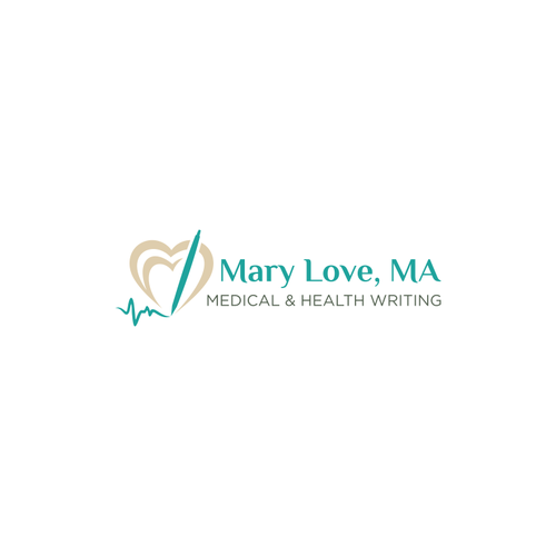 A friendly logo for a writer specializing in medicine & health Design by MK.n
