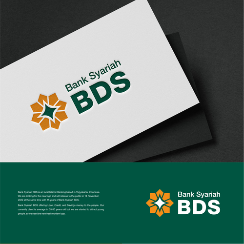 New Logo for Local Islamic Sharia Bank based in Indonesia Design by Artvin