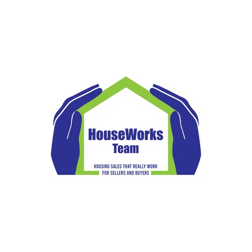 Design Houseworks Team Logo por Web Hub Solution