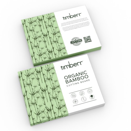 Need an impressive packaging box design for a bamboo cutting board Design by CK Graphic