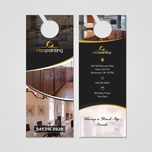 Door Hanger for Painting Contractor Postcard, flyer or print contest