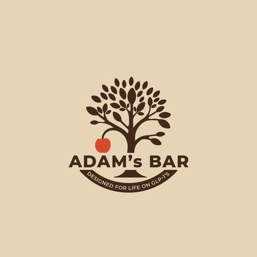Adams Bar - Nutrition Bar for GLP1 patients Design by line2code