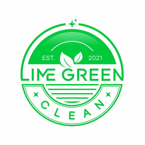 Lime Green Clean Logo and Branding Réalisé par Jazie