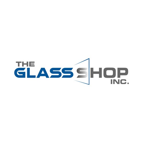 glass logo design