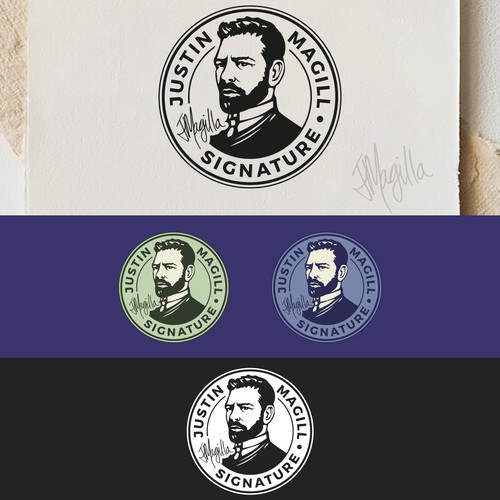 J. Magill Stamp Diseño de pswizzard