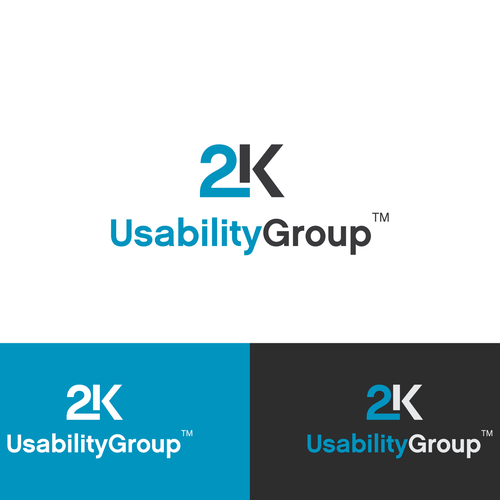 2K Usability Group Logo: Simple, Clean Réalisé par RedLogo